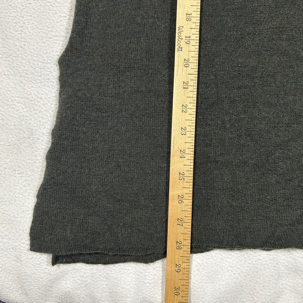 Eileen Fisher Tunic Sweater Womens Medium Merino Wool Mock Neck Side Slit - Picture 6 of 7